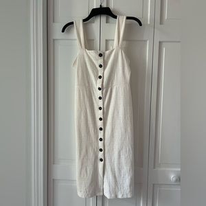 Madewell texture & thread midi dress